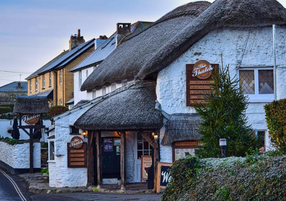 The Thatch pub in Croyde.
