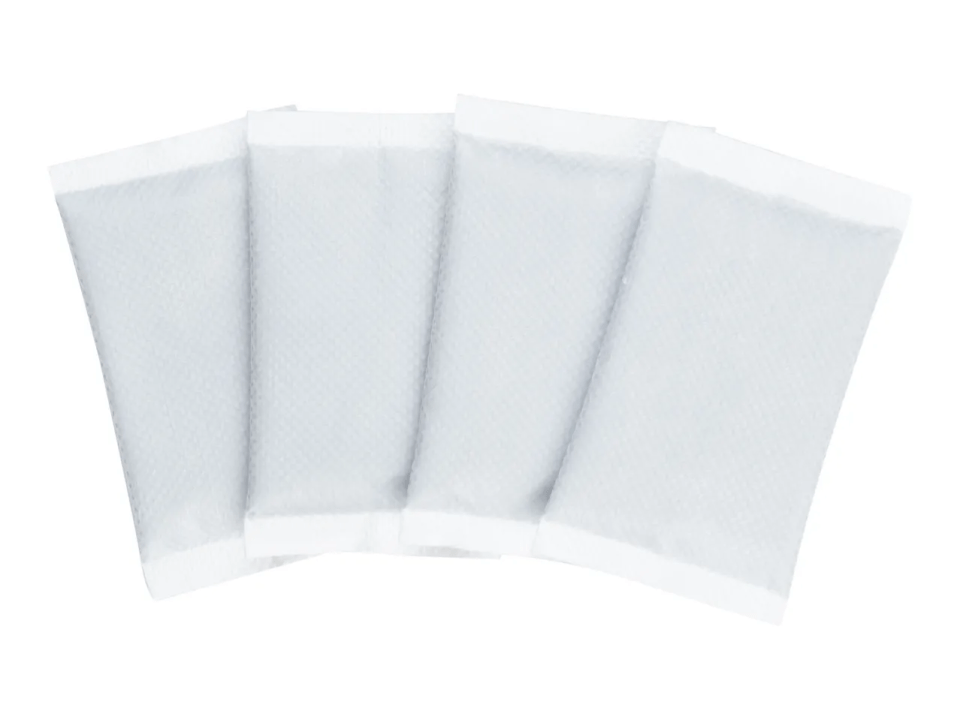 Four hand and foot warmers.