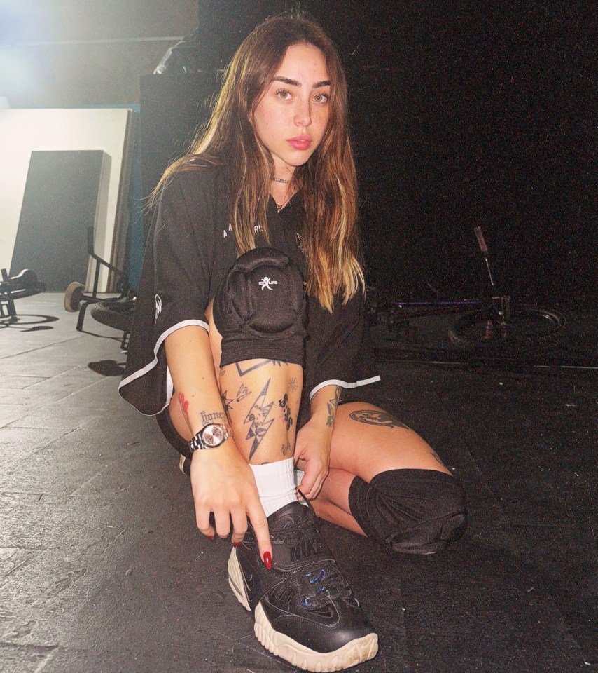 Nicole went viral when she shared her rap content on YouTube