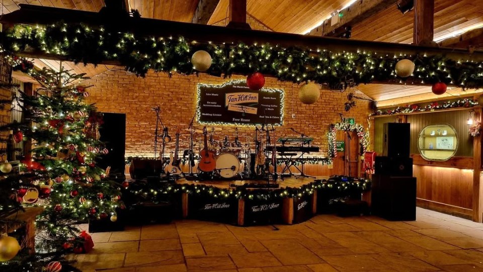 Live music is performed at the barn at the pub