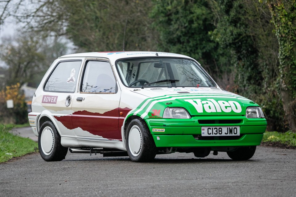 1989 MG Metro GTI 'Project Pride' speed record car.