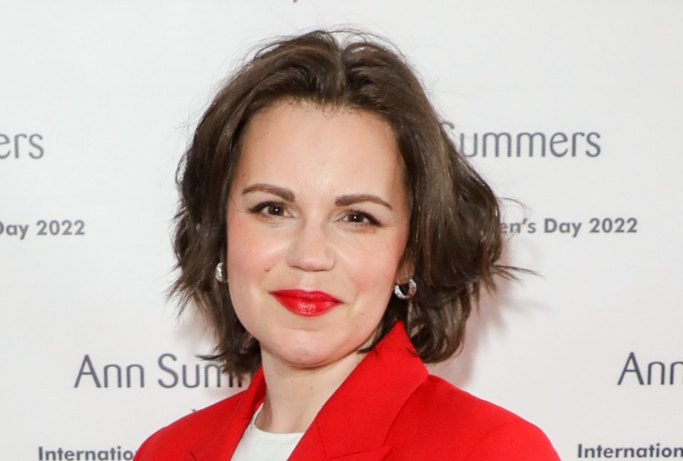 Dr. Philippa Kaye at an Ann Summers International Women's Day event.