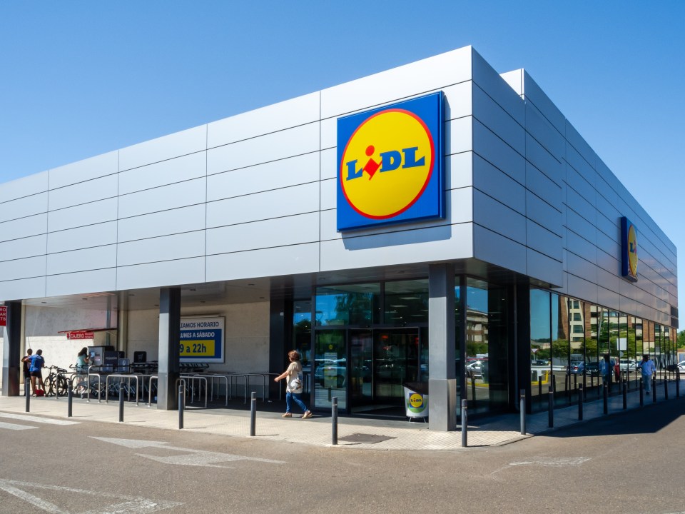 Exterior of a Lidl supermarket.