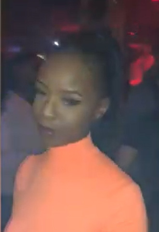 Verphy Kudi at a concert, from Sussex Police mobile phone footage.