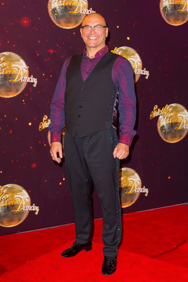 Gregg Wallace at the Strictly Come Dancing 2014 launch.