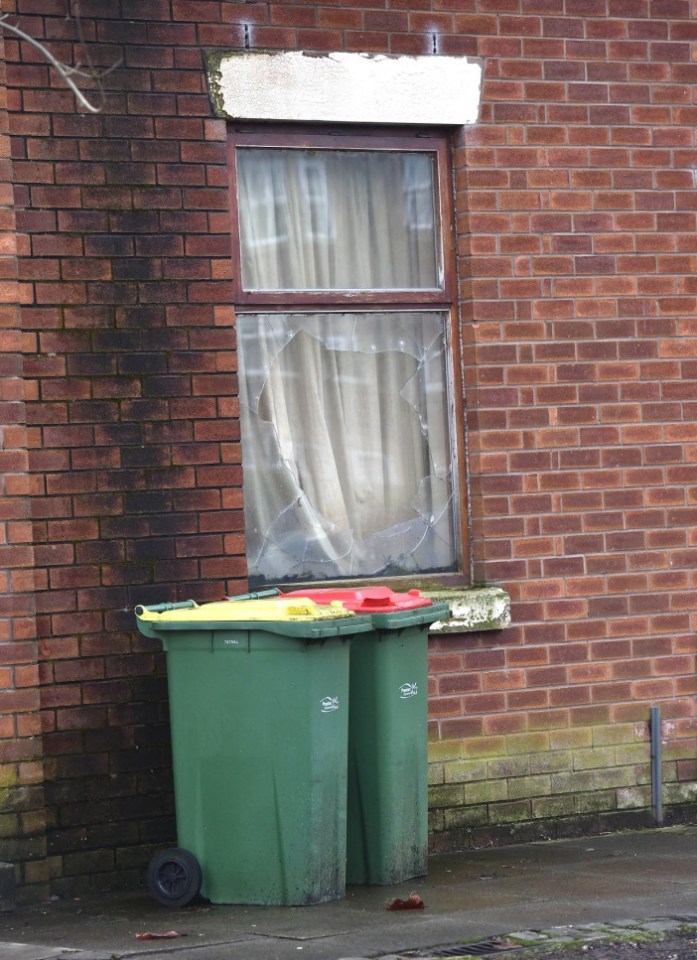 Condom Ban for troubled Preston Neighbourhood undER strict new rules The new rules could be introduced to curb the antisocial behaviour around the Fishwick area amongst other things discarding used condoms and drug needles .Pic shows A house with the front window smashed on the Fishwick Estate