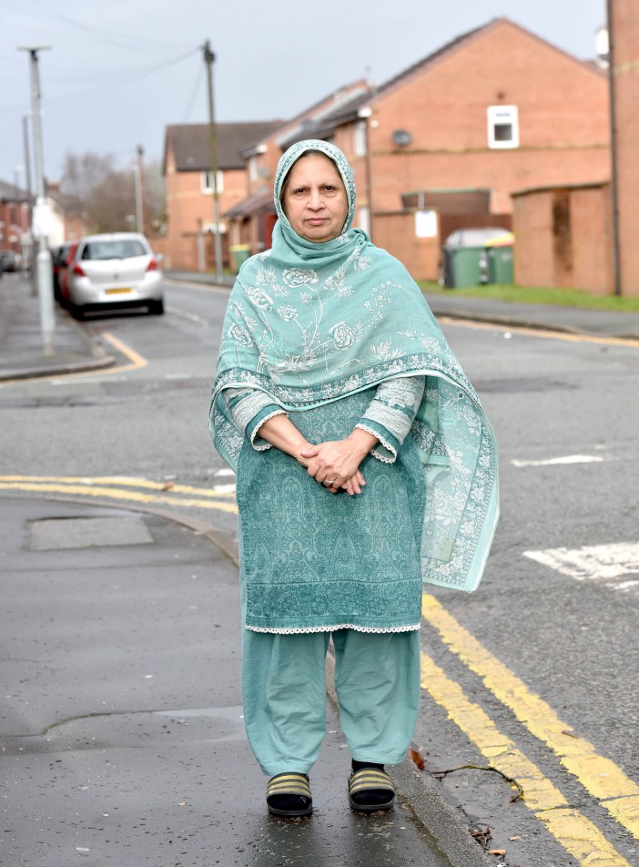 Condom Ban for troubled Preston Neighbourhood undER strict new rules The new rules could be introduced to curb the antisocial behaviour around the Fishwick area amongst other things discarding used condoms and drug needles .Pic shows Iffat Ayub aged 67