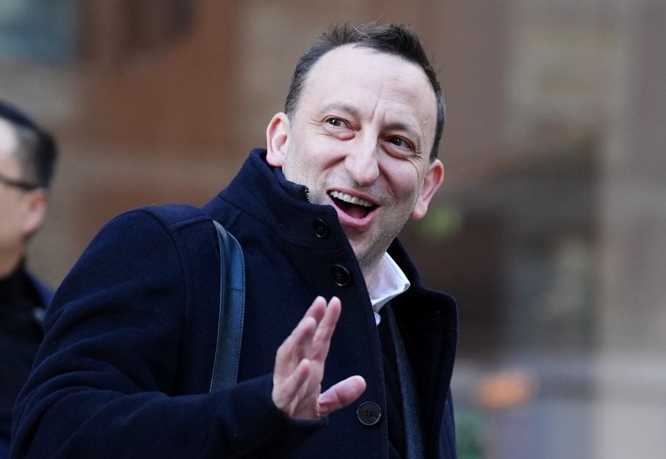 Tony Bloom, owner of Brighton and Hove Albion, at a Premier League Shareholders Meeting.