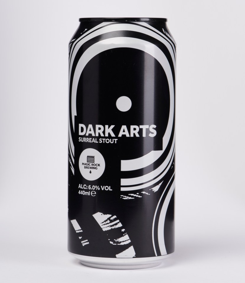 Can of Magic Rock Brewing's Dark Arts Surreal Stout.