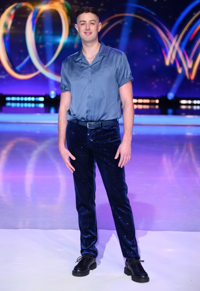 Colin Grafton at the Dancing On Ice 2025 photocall.