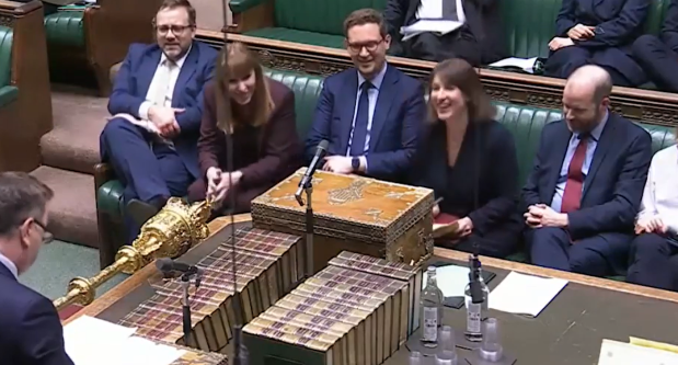 Members of Parliament seated in the House of Commons.