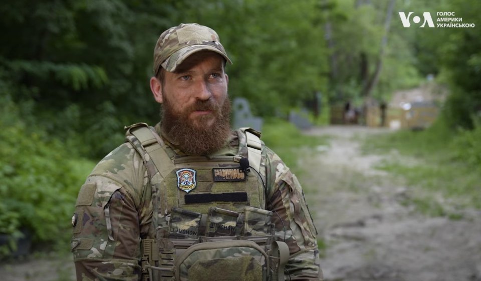 Ukrainian marine Gennadyi Zelenyi, who survived nine months behind enemy lines after escaping a Russian prison.