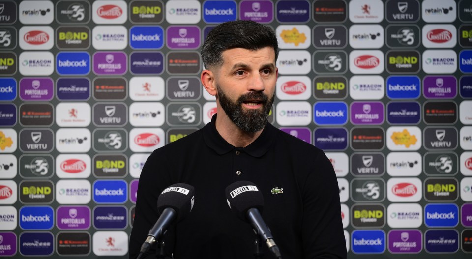 Miron Muslic, Plymouth Argyle manager, in a post-match interview.