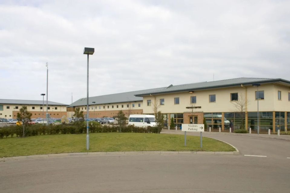 Yarl's Wood Detention Centre, where detainees escaped.