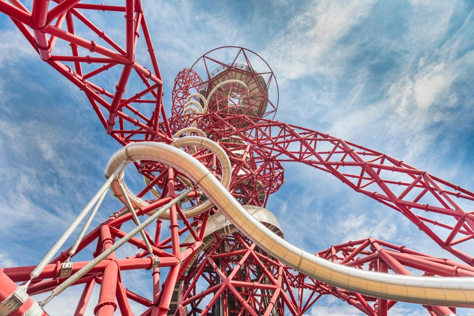 ArcelorMittal Orbit tower with slide.
