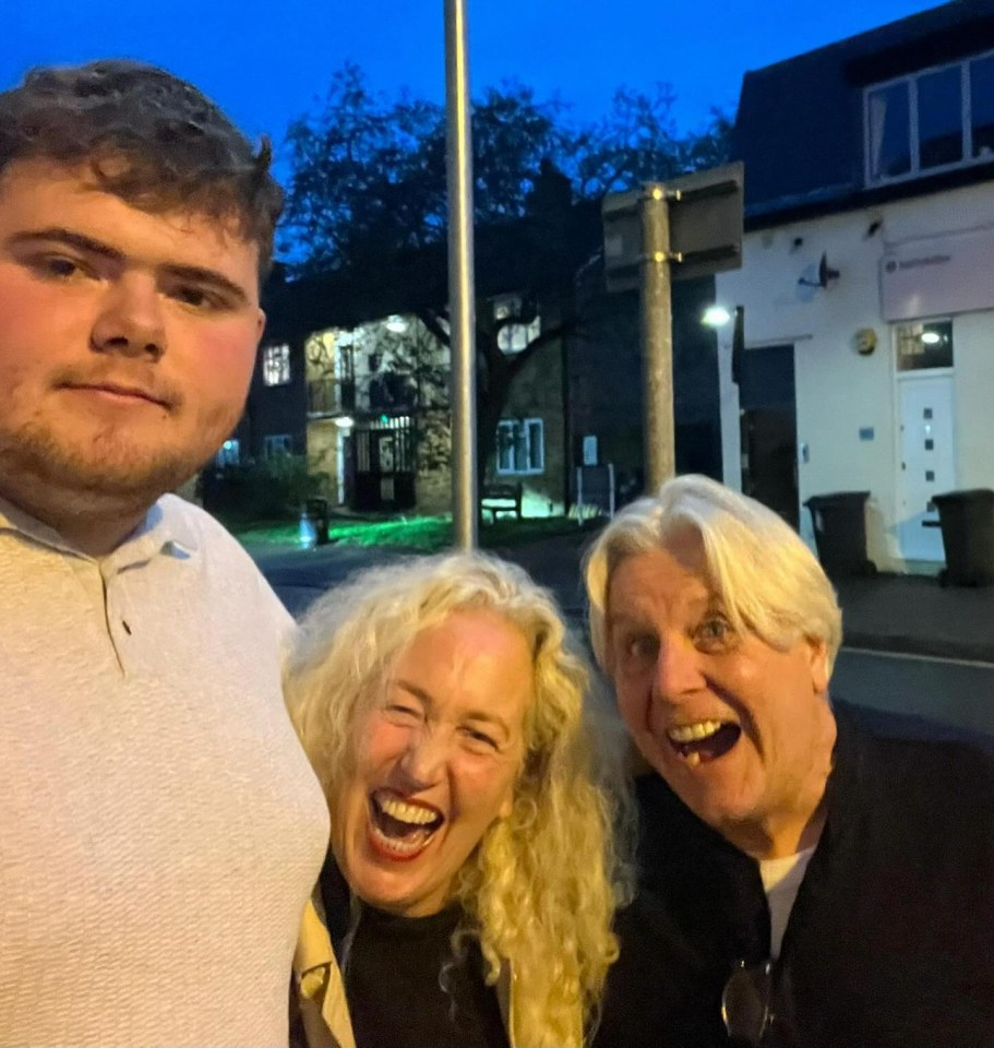 Debbie Bright with her foster son Tommy on his 21st birthday.