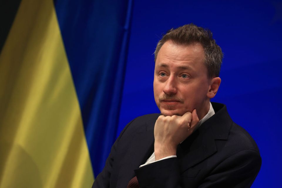 Oleksii Sobolev, Ukraine's deputy minister of economy, at the Ukraine Recovery Conference in Berlin.