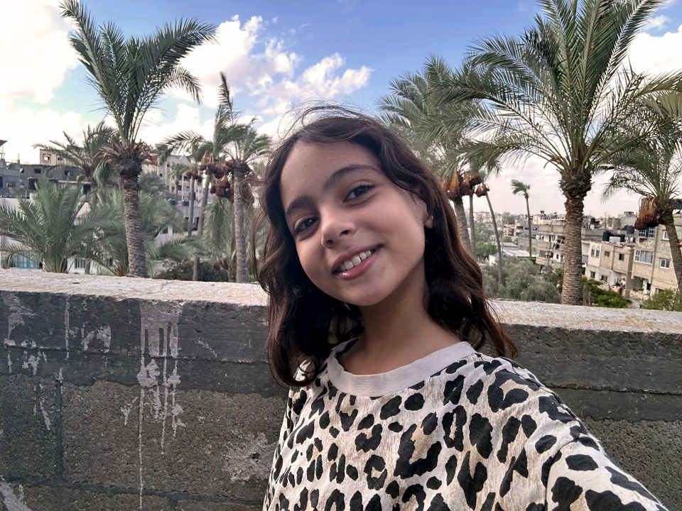 Girl walking through a Gaza street, text overlay: Gaza: How to Survive a Warzone.
