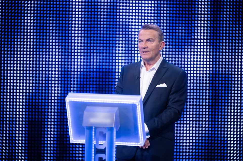 Bradley Walsh hosting The Chase: Celebrity Special.