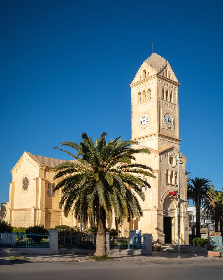 Enfidha Museum, located in a former church in Tunisia.
