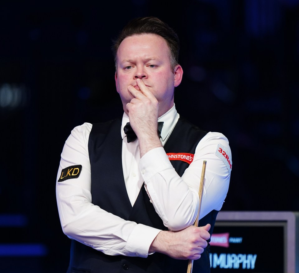Shaun Murphy at the 2025 Johnstone's Paint Masters.
