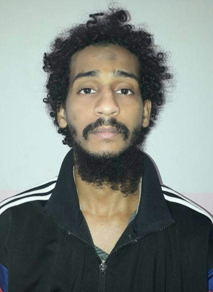 Mugshots of El Shafee Elsheikh and Alexanda Kotey.