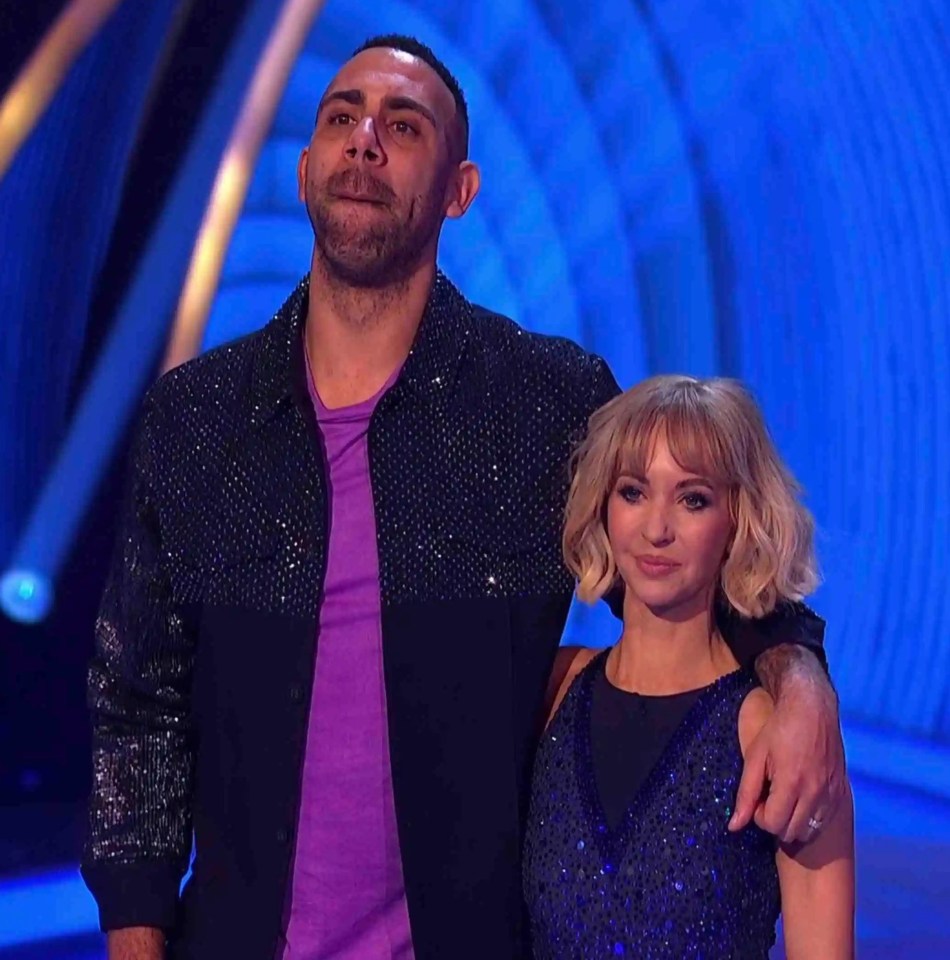 Anton Ferdinand and Annette Dytrt on Dancing on Ice.