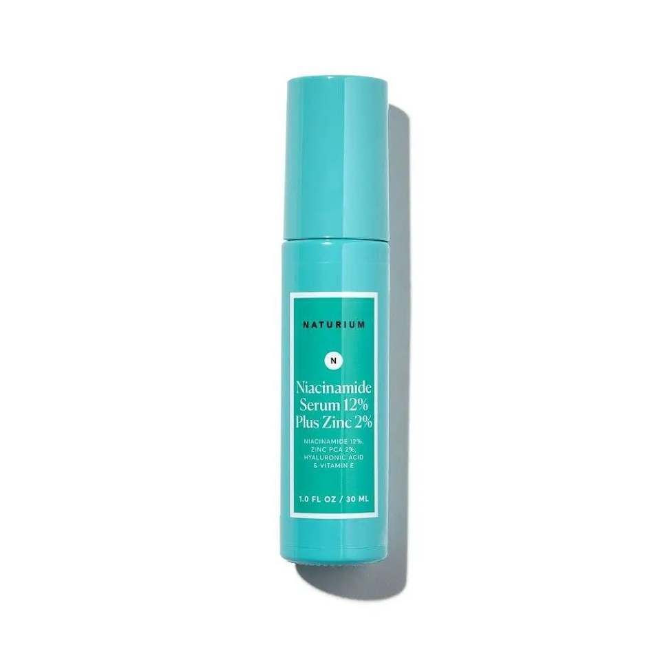 Naturium Niacinamide Serum 12% Plus Zinc 2% bottle.