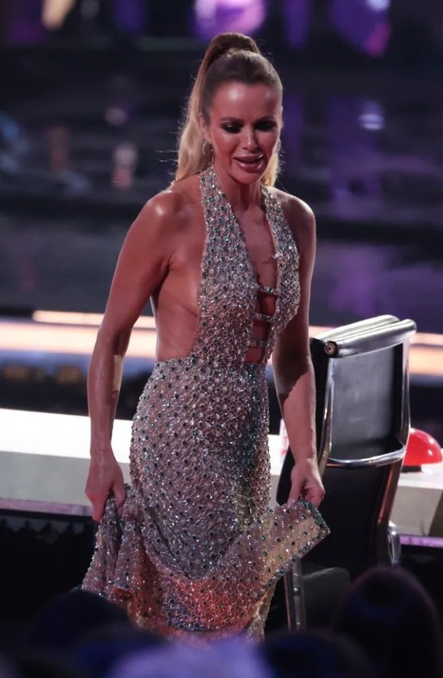 Amanda Holden on Britain's Got Talent.