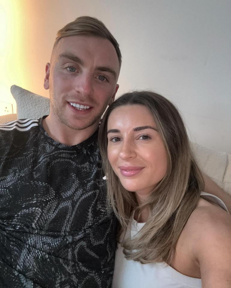 Dani Dyer and Jarrod Bowen.
