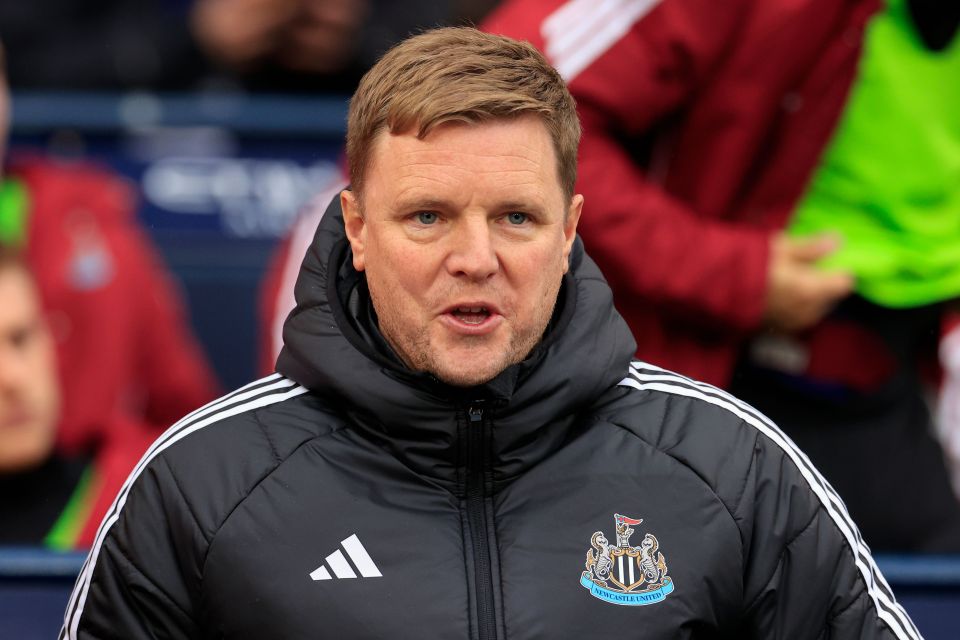 Eddie Howe, Newcastle United manager.