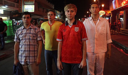 The Inbetweeners movie scene.