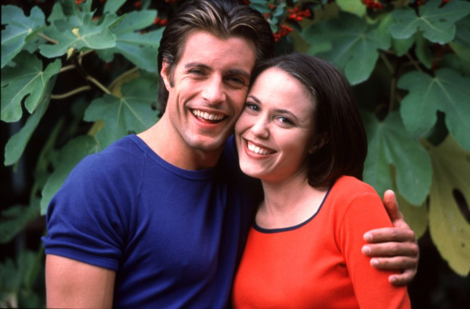 Photo of Kym Valentine and Dan Paris portraying Libby Kennedy and Drew Kirk.
