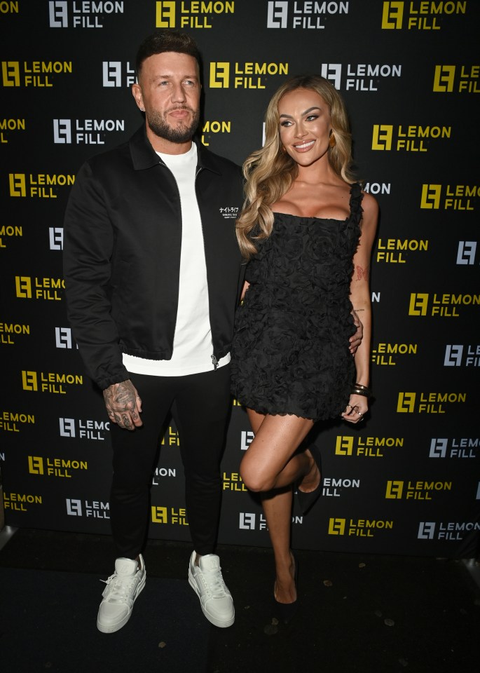 Amy Kenyon and Adam Nightingale at the Lemon Fill Launch Party.