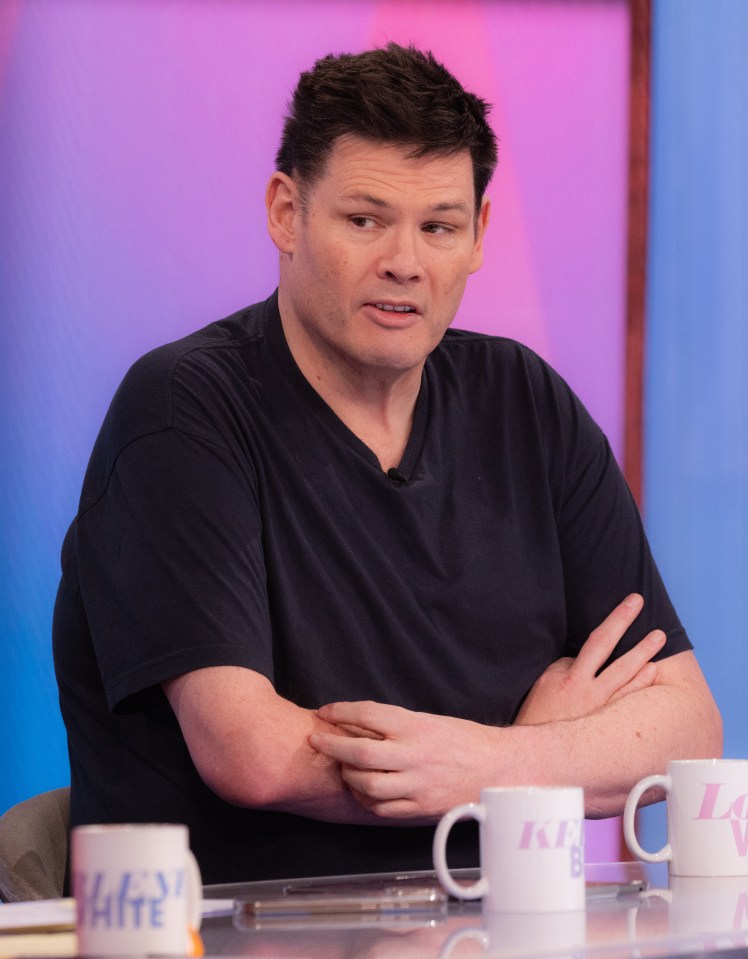 Mark Labbett on the Loose Women TV show.