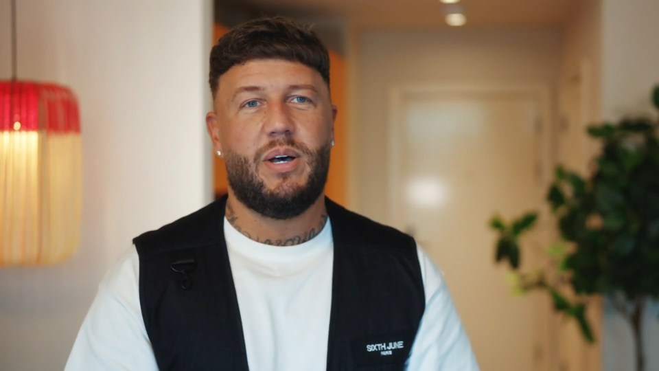 Adam from Married at First Sight UK speaking.