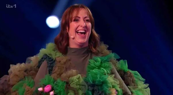 Natalie Cassidy on The Masked Singer.