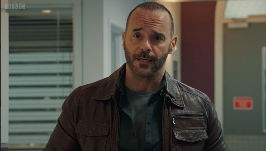 Michael Greco in Holby City.