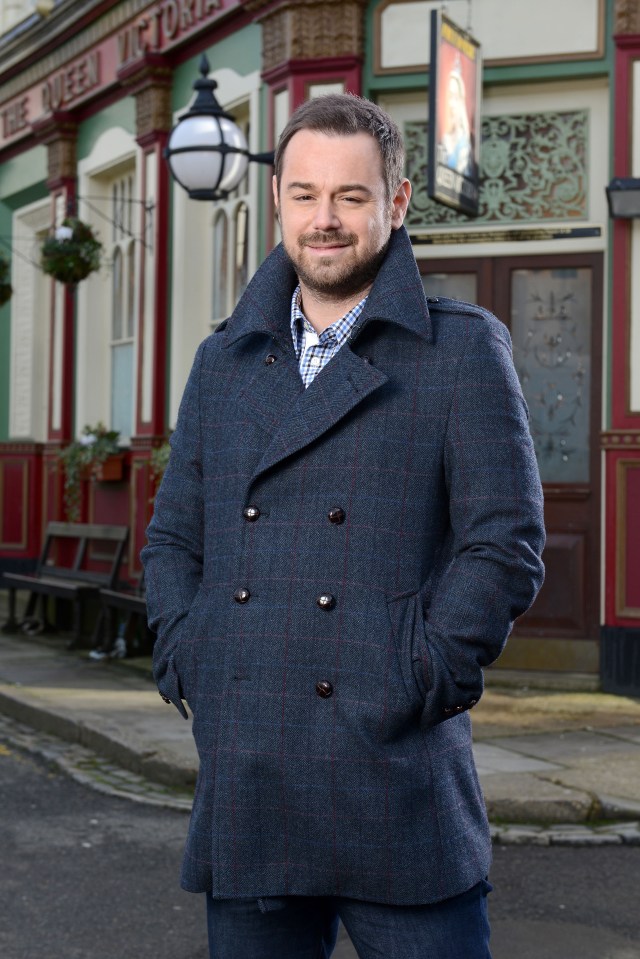Danny Dyer as Mick Carter in EastEnders.