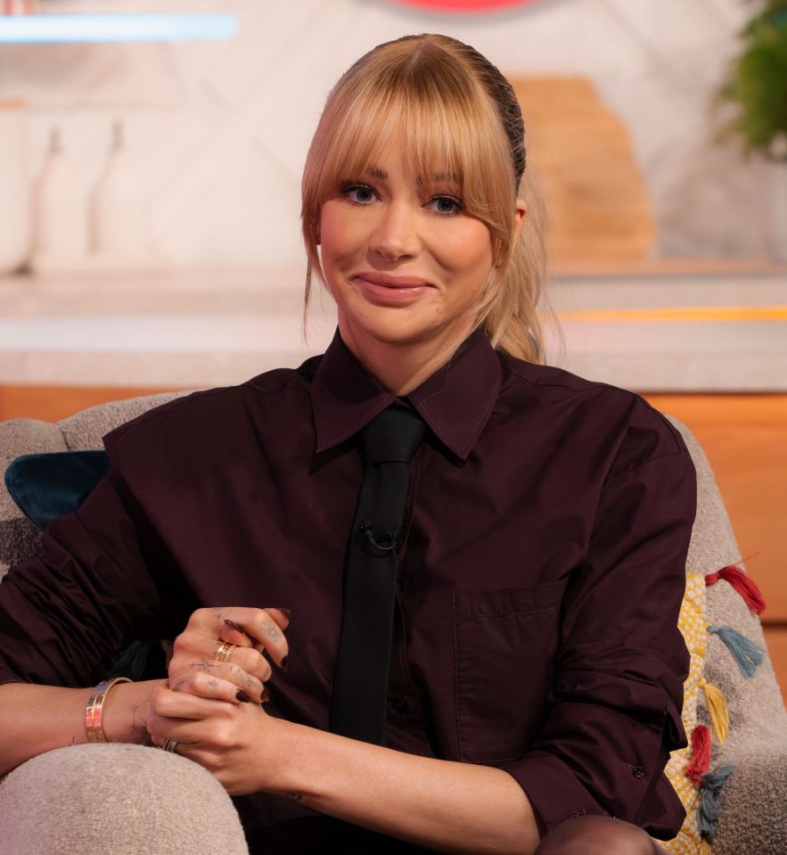 Olivia Attwood on the Lorraine TV show.