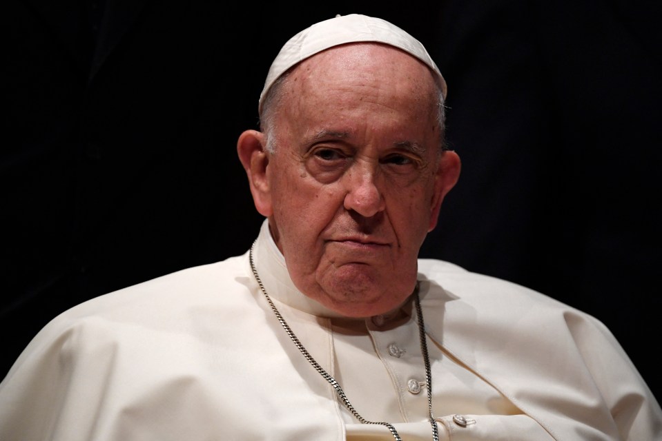 Pope Francis portrait.