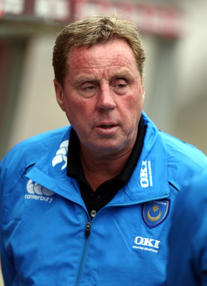Harry Redknapp, Portsmouth manager.