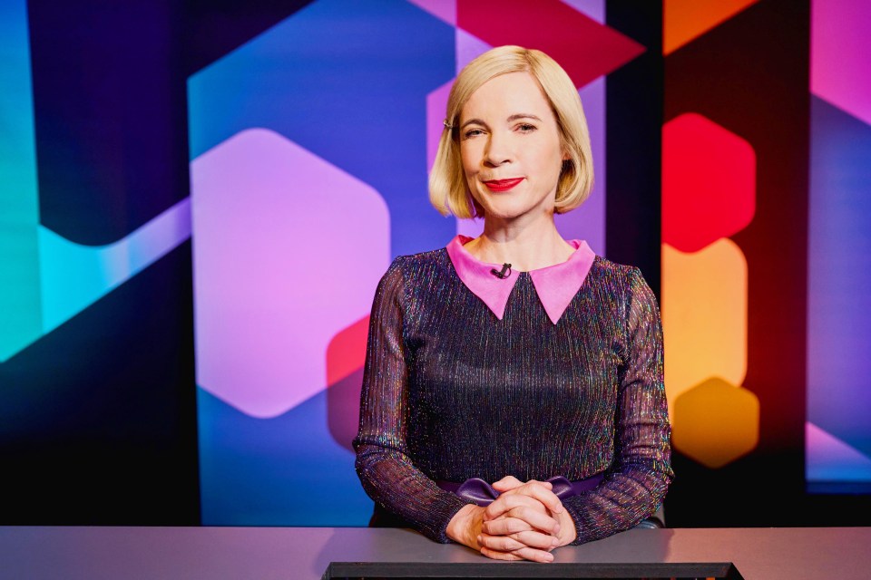 Presenter Lucy Worsely.