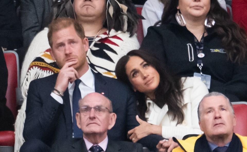 Prince Harry and Meghan Markle at the Invictus Games.