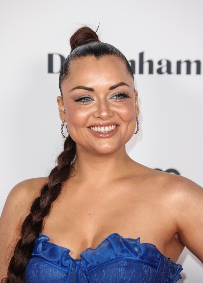 Shona McGarty at the Beauty Awards 2024.