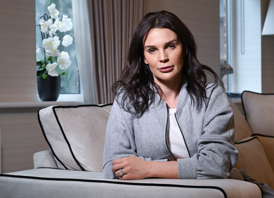 TV personality Danielle Lloyd in an interview.