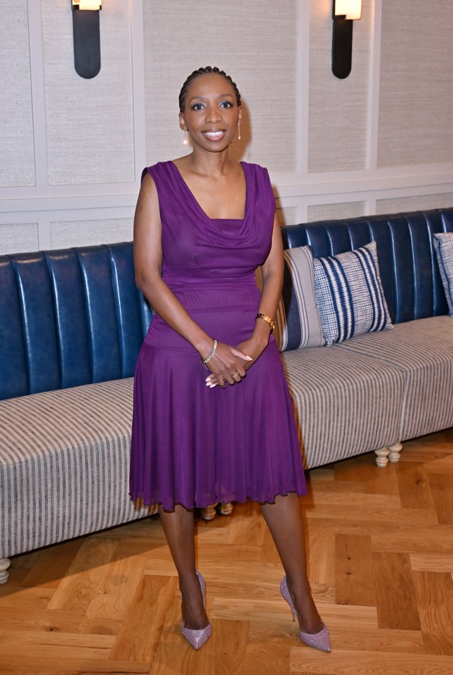 Dr. Sophie Chandauka at a Sentebale event.