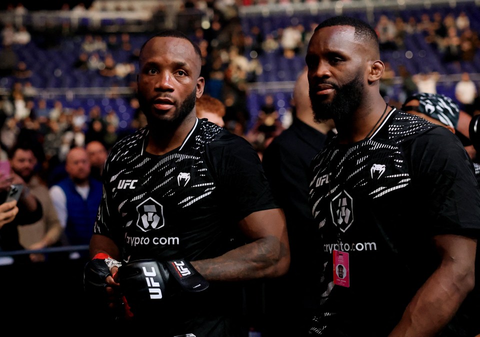 Leon Edwards after losing a UFC welterweight fight.