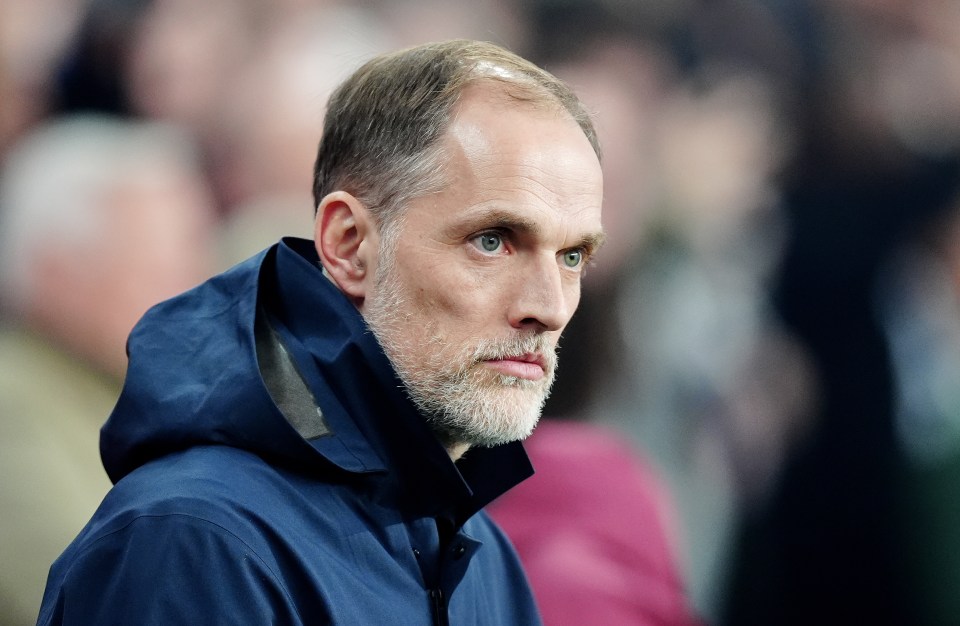 Photo of Thomas Tuchel, England's manager.
