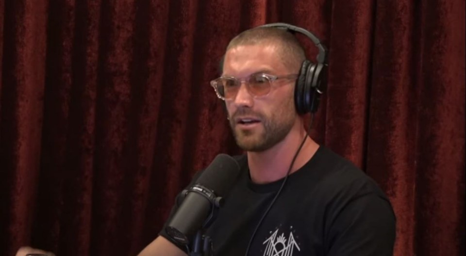 Chris Williamson on a podcast.